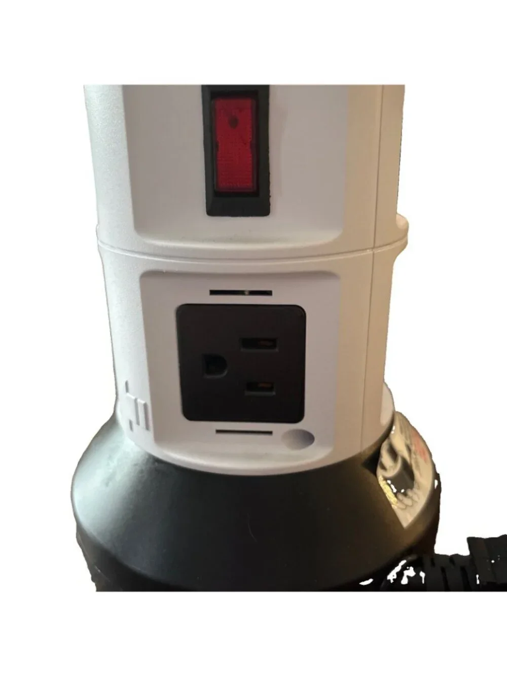 Bell + Howell 4-Outlets / 6 USB Spin Power - The Ultimate Smart Station-WORKING!